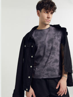 Футболка мужская серая с рисунком фаст-дай фаст-дай на графите 111773 - Mark formelle фото 2