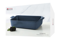 Форма для запекания, 32х22 см, фарфор P, прямоугольная, синяя, Indulgence - Maxwell & Williams фото 6