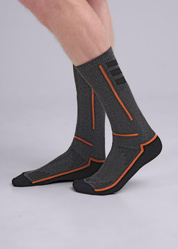 (CLE) Т107П носки муж. термо длинные (ЧЗ)