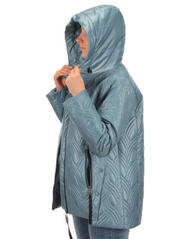 M8287 MENTHOL Куртка демисезонная женская (100 гр. синтепон) Maria - Фабричный китай фото 10