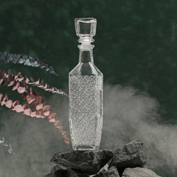 Цена за 20 шт. Графин-штоф «Барский», 500 мл, h=26 см, стекло, прозрачный