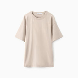 Футболка женская KAFTAN: Basic line, бежевая, размер 52-54