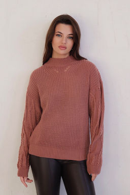 10370 Свитер в цвете розовое какао - Martichelli фото 14