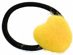 Резинка для волос Сердечко PR3609 желтый