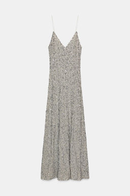 ZW COLLECTION LONG SEQUIN DRESS - Zara фото 5
