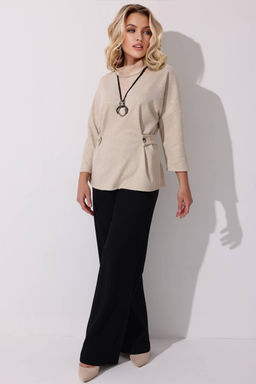 Блузка женская 4338/01/Светло-бежевый - Rise фото 2