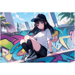 Puzzle ТРИ СОВЫ 104 элемента "Аниме и граффити" (ПК104_64397)