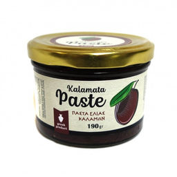 Паста из оливок Каламата ECOGREECE, Греция, ст.банка, 190г