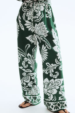 Pantal?n estampado con cord?n de ajuste - H&m фото 5
