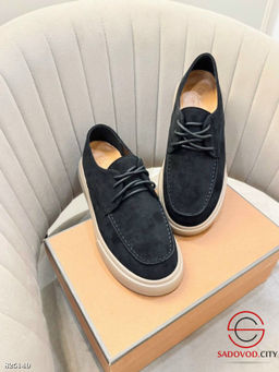 Лоферы женские из замши