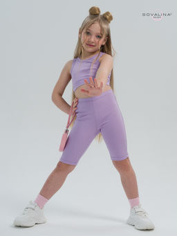 Костюм Тренд лапша лаванда - Sovalina фото 11