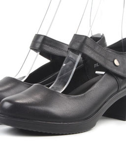 06-DHL104-D1 BLACK Туфли женские (натуральная кожа)