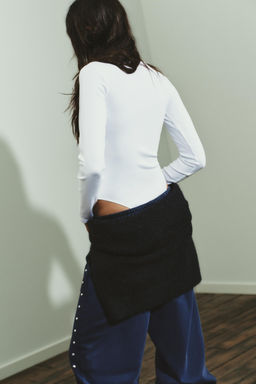 COTTON MODAL BODYSUIT - Zara фото 29