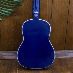 Сувенирный музыкальный инструмент гитара-укулеле «Цветы», 55×20×6 см