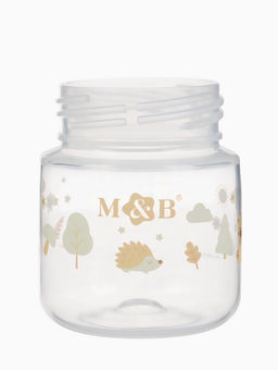 Бутылочка для кормления, широкое горло Ø50 мм, +0мес., 120 мл, M&B