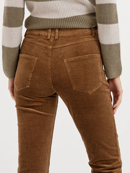 брюки женские укороченные из микровельвета - Glenfield фото 8