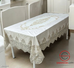 Скатерть на стол из велюра