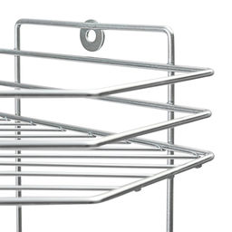 _Полка д/ванной комн. 3-х ярусная угловая, арт. RUS-385302-3Zn - Полимербыт фото 2