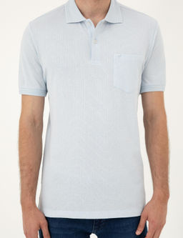 A__k Mavi Regular Fit Ti__rt