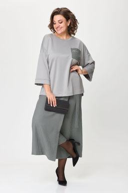 Костюм Michel Chic 1362/1-Р серый, клетка