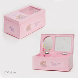 Шкатулка музыкальная / 101A /уп 48/пластик