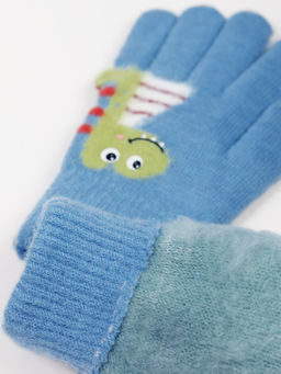 Перчатки детские Kim Lin - Соль&перец фото 4