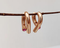 Серьги с кристаллами Swarovski