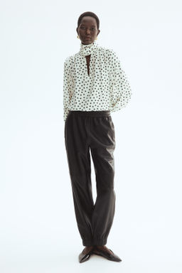 Blusa de gasa con lazada - H&m фото 7