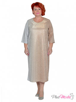 Платье Модель №1816 размеры 44-84 - Plusmoda фото 7