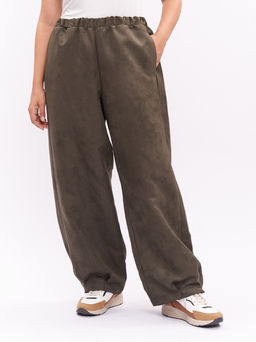 Брюки замшевые ZBB20030GRN30