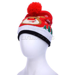 Шапка "Олень рождественский"