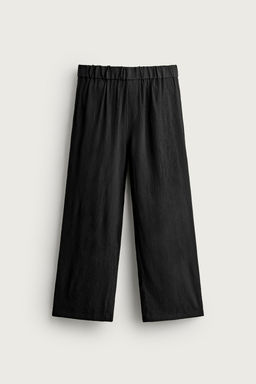 PANTAL?N RELAXED FIT RELIEVE / Negro - Zara фото 7