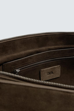 LIMITED EDITION LEATHER CROSSBODY BAG - Zara фото 6
