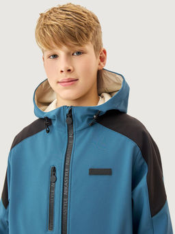 Ветровка 4л15726 деним/черный