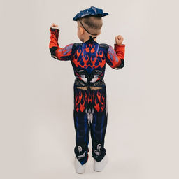 Карнавальный костюм «Мега-киборг», рост 122–128 см, комбинезон, маска