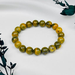 Браслет из пчелиной Яшмы - Радуга самоцветов фото 2