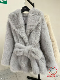Шуба женская из искусственного меха