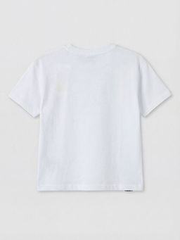 Bisiklet Yaka Minecraft Bask?l? Erkek ?ocuk Ti??rt