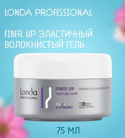 -10% Эластичный гель экстра фиксации texture fiber up, 75мл Londastyle