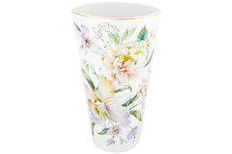 Ваза 2,4 л 16,5*12,5*28,5 см Корнелия NEW BONE CHINA - Elan gallery фото 4