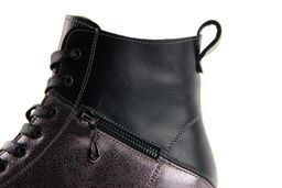 Ботинки 312.omega.black.nikel. /шерсть