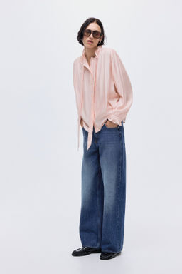 Blusa con lazada - H&m фото 2