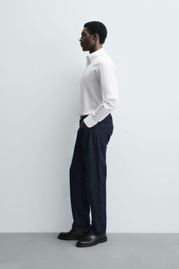 REGULAR FIT TEXTURED SHIRT - Zara фото 4