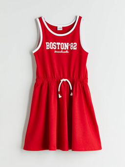 Bisiklet Yaka K?z ?ocuk Elbise