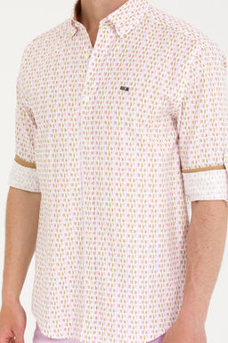 U. S. Polo Assn Мужская рубашка с длинным рукавом Magnolia - U.s. polo assn фото 6