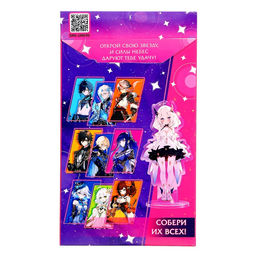 Фигурка аниме на подставке Силы небес с наклейками, акриловая, 15 см