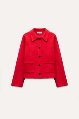 PLAIN KNIT CARDIGAN - Zara фото 2