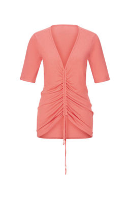 Пуловер, цвета коралла - Ashley brooke фото 2