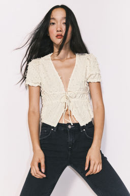 Top plumeti con lazadas - H&m фото 2