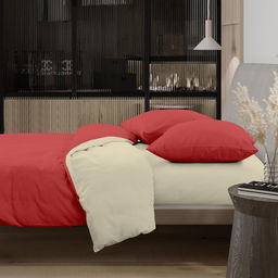 КПБ семейный перкаль Актив "WENGE" Optima (70х70) рис. 86160-3/86034-1 Flamenco